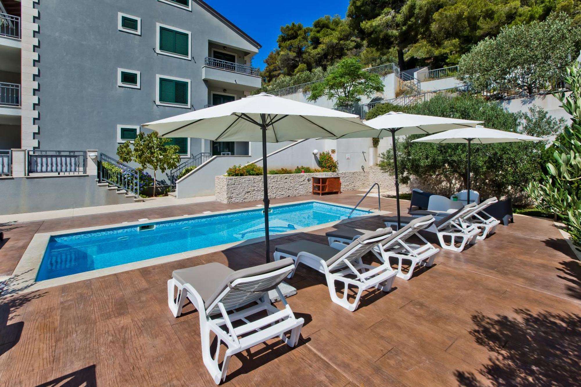 Luxurious Apartments Maslina With Beach Milna  Esterno foto